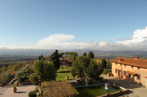 Ferienwohnung im Agriturismo mit Pool