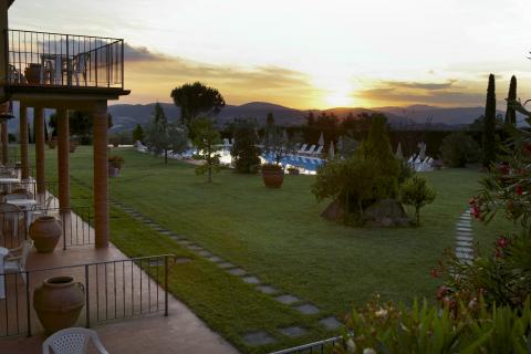 Ferienwohnung im Agriturismo mit Pool