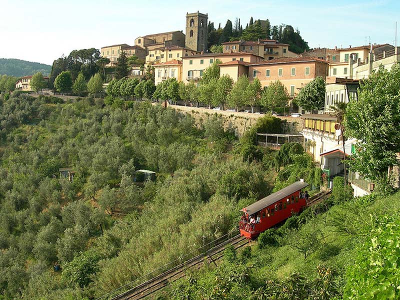 Seilbahn von Montecatini Terme nach Alto, Toskana