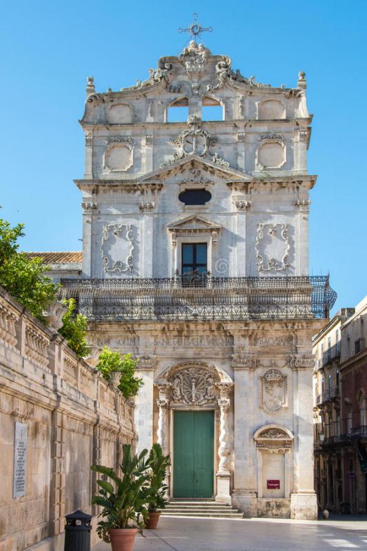 Kirche Santa Lucia , Syrakus, Sizilien, Italien