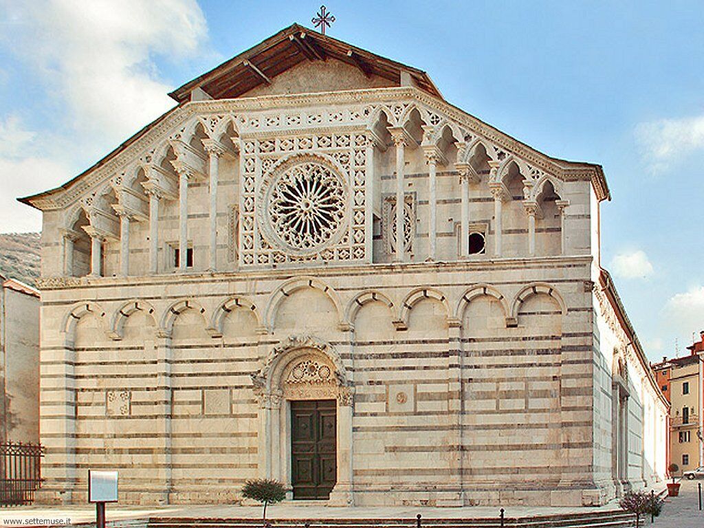 Carrara Duomo Sant’Andrea, Marmor, Toskana