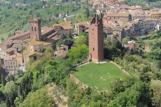 San Miniato Turm des Friedrich II Toskana