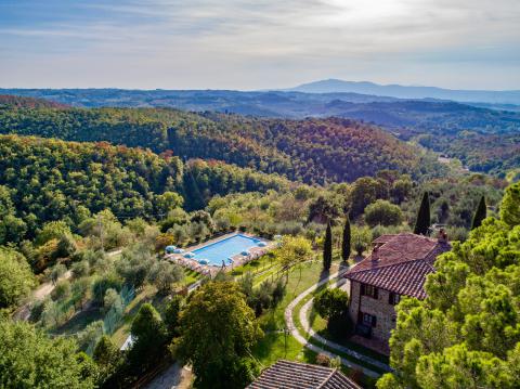 Agriturismo Malagronda in Umbrien, Tritt-Case in Italia
