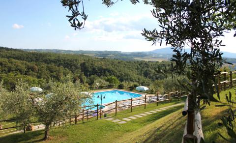 Agriturismo Malagronda in Umbrien, Tritt-Case in Italia