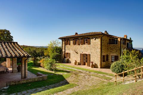 Agriturismo Malagronda in Umbrien, Tritt-Case in Italia