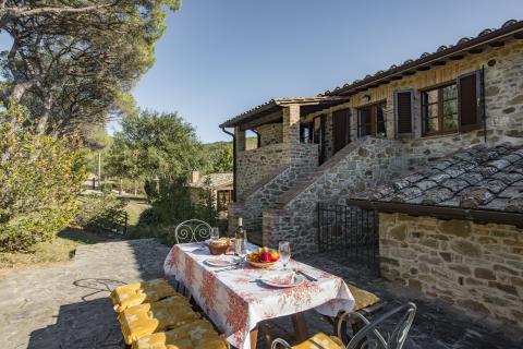 Agriturismo Malagronda in Umbrien, Tritt-Case in Italia