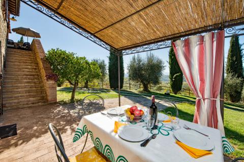 Agriturismo Malagronda in Umbrien, Tritt-Case in Italia