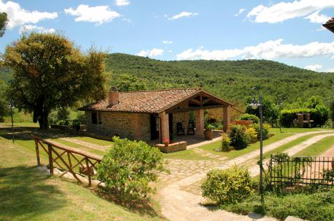Agriturismo Malagronda in Umbrien, Tritt-Case in Italia