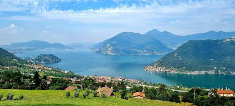 Agriturismo Villa Gradoni am Iseosee, Tritt Case in Italia