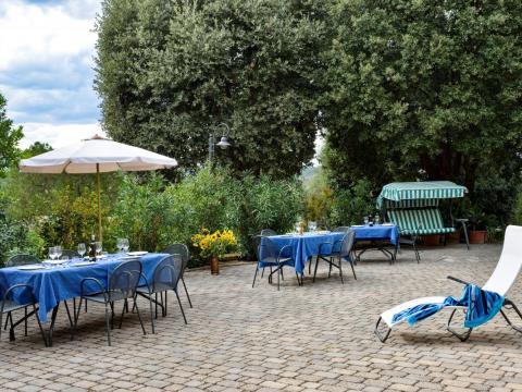 Agriturismo Casa Graziani in Umbrien, Tritt
