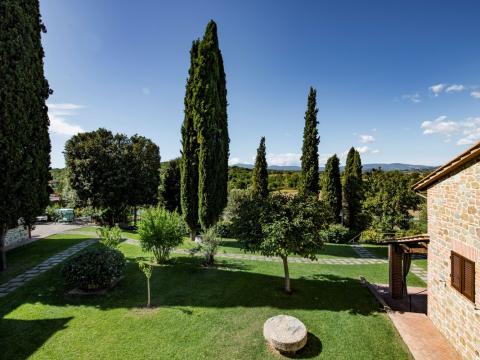 Agriturismo Casa Graziani in Umbrien, Tritt