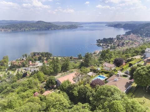 Villa Isabella am Lago Maggiore mit Pool