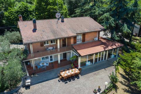 Ferienhaus Villa LuisaDieci, Le Marche, Tritt-Case in Italia