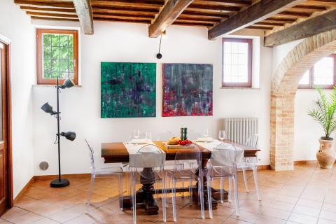 Luxusvilla mit Pool, Le Marche, Italien, Tritt-Case in Italia