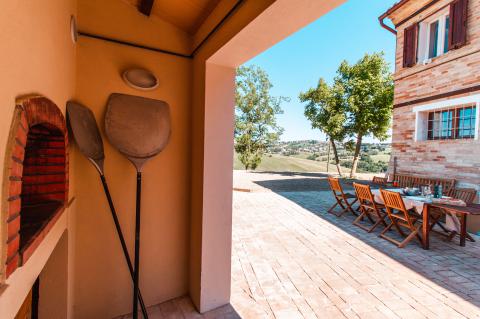 Luxusvilla mit Pool, Le Marche, Italien, Tritt-Case in Italia