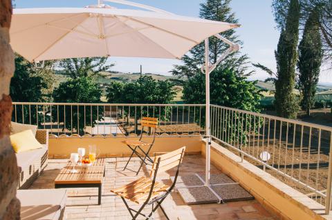 Luxusvilla mit Pool, Le Marche, Italien, Tritt-Case in Italia