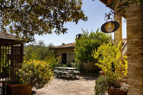 Ferienwohnung Agriturismo Poggio Olivi, Tritt