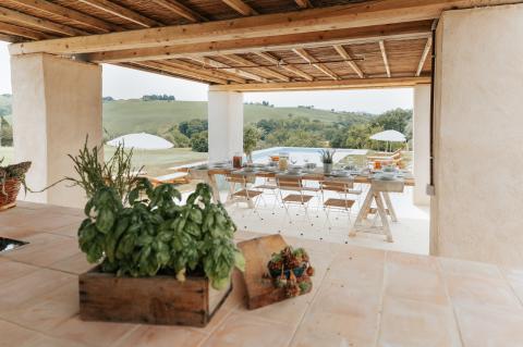 Villa Botonto, Le Marche, Italien, Tritt Case in Italia