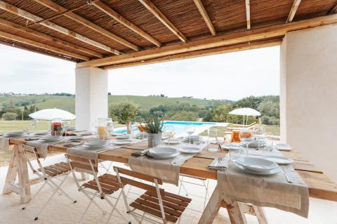 Villa Botonto, Le Marche, Italien, Tritt Case in Italia