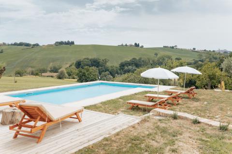 Villa Botonto, Le Marche, Italien, Tritt Case in Italia