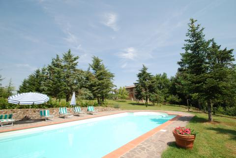Ferienhaus Collogrande bei Siena, Toskana, Tritt Case in Italia