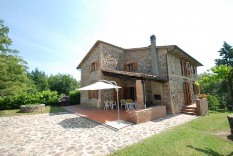 Ferienhaus Collogrande bei Siena, Toskana, Tritt Case in Italia