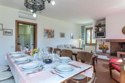 Ferienhaus Collogrande bei Siena, Toskana, Tritt Case in Italia