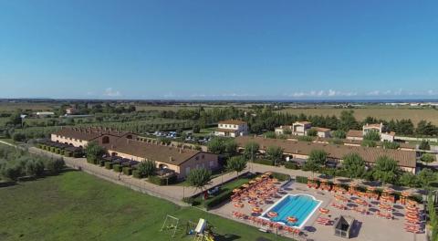 Ferienpark Borgo Vada an der Küste, kinderfreundlich, Tritt-Case in Italia