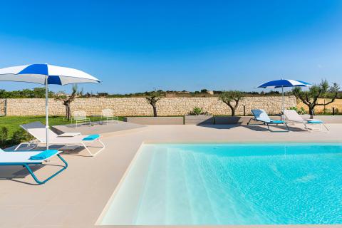 Freistehende Villa für 4 Personen mit Pool, Sizilien