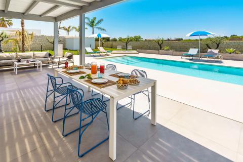 Freistehende Villa für 4 Personen mit Pool, Sizilien
