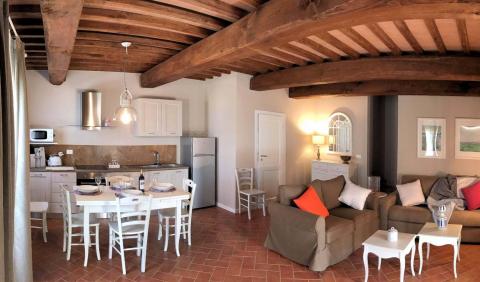 Borgo del Silenzio, 5 Ferienwohnungen in den Hügeln von Lajatico. Tritt-Toskana.de