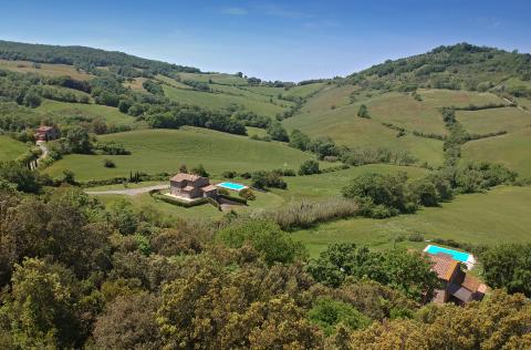 Schönes freistehendes Ferienhaus mit (beheiztem) Privatpool nahe der toskanischen Küste | Tritt.-Toskana.de