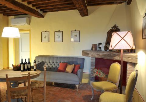 Schloss Ginori di Querceto, Unterkunft im historischen Dorf nahe Pisa |Tritt-toskana.de