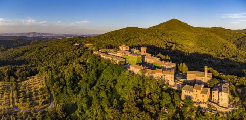 Schloss Ginori di Querceto, Unterkunft im historischen Dorf nahe Pisa |Tritt-toskana.de