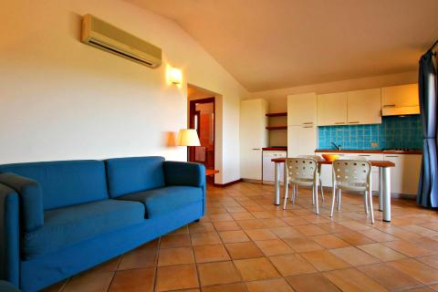 Ferienwohnungen im Norden Sardiniens mit privatem Strand, Tritt Case in Italia