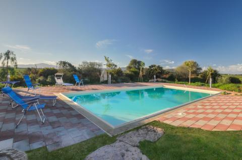 Villa Santa Barbara, Sardinien, Alghero, Tritt Case in Italia