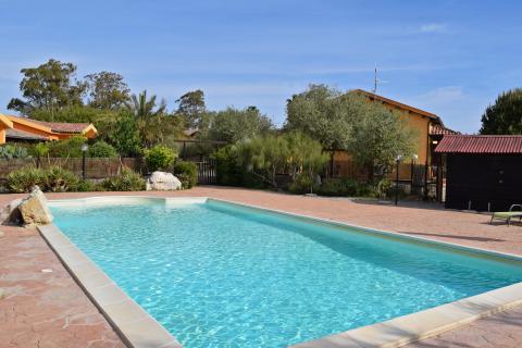 Agriturismo mit Pool bei Alghero, Sardinien, Tritt-Case in Italia