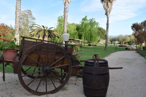 Agriturismo mit Pool bei Alghero, Sardinien, Tritt-Case in Italia