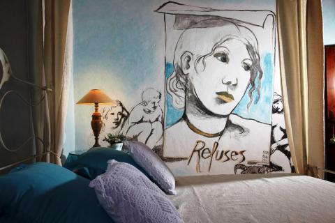 Schlafzimmer Wohnung Lavanda