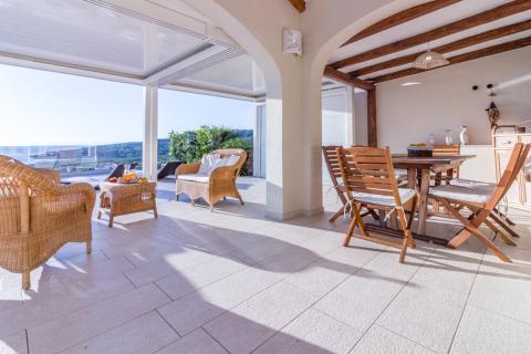 Villa Azzurro auf Sardinien, Tritt Case in Italia