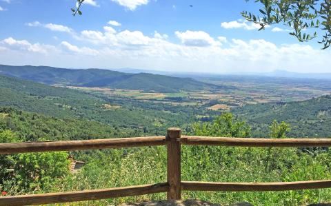Ferienvilla mit Pool bei Cortona, Toskana. Tritt Case in Italia