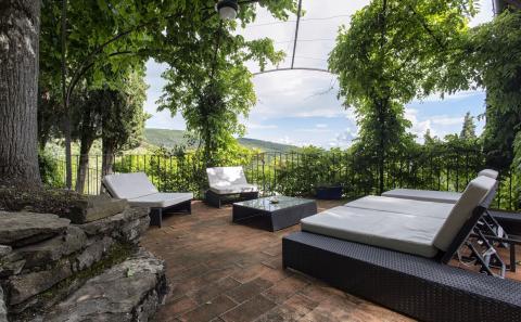 Ferienvilla mit Pool bei Cortona, Toskana. Tritt Case in Italia