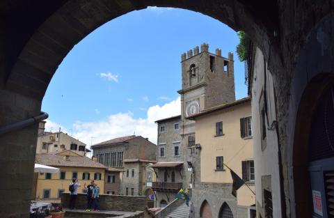 Ferienvilla mit Pool bei Cortona, Toskana. Tritt Case in Italia