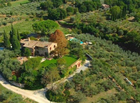 Ferienhaus mit Pool in Umbrien, Tritt Case in Italia