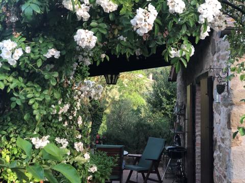 Ferienhaus mit Pool in Umbrien, Tritt Case in Italia