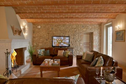 Luxusvilla in Toskana, nicht weit vom Meer, Tritt Case in Italia