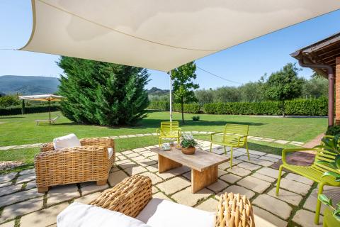 Ferienhaus mit beheibarem Pool, Lucca, Toskana, Tritt Case in Italia