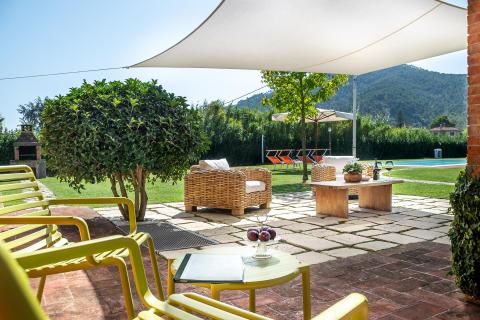 Ferienhaus mit beheibarem Pool, Lucca, Toskana, Tritt Case in Italia