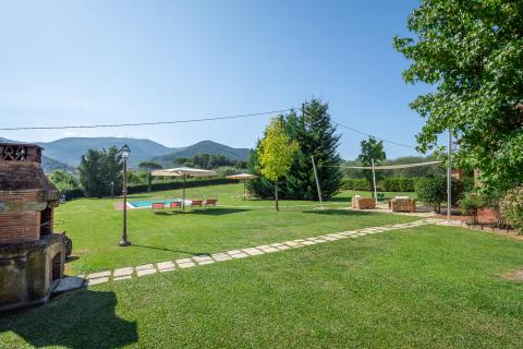 Ferienhaus mit beheibarem Pool, Lucca, Toskana, Tritt Case in Italia