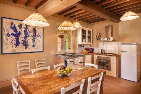 Ferienhaus mit beheibarem Pool, Lucca, Toskana, Tritt Case in Italia